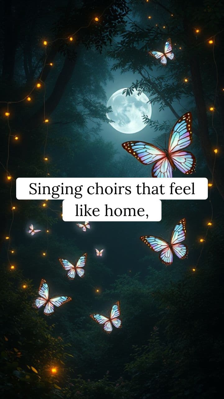 Chasing Butterflies at Night