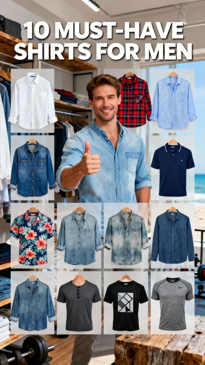 10 Must-Have Shirts for Men