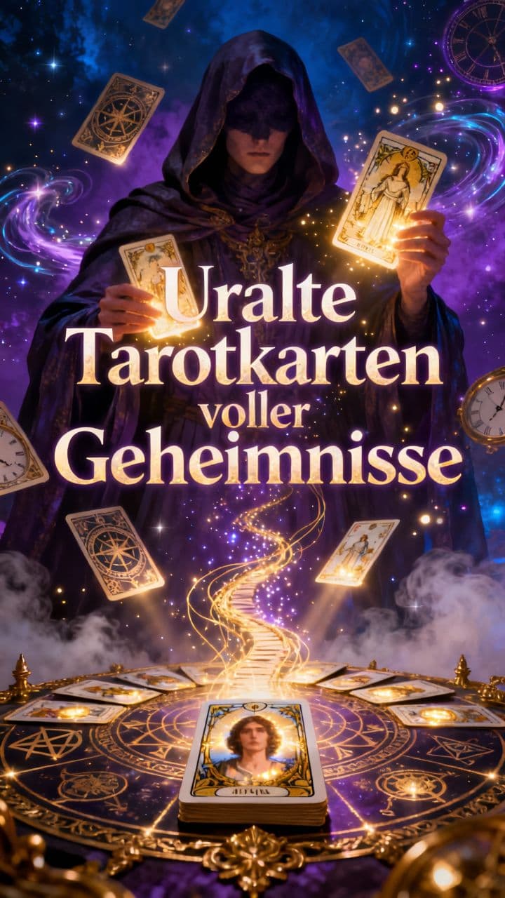 Uralte Tarotkarten voller Geheimnisse