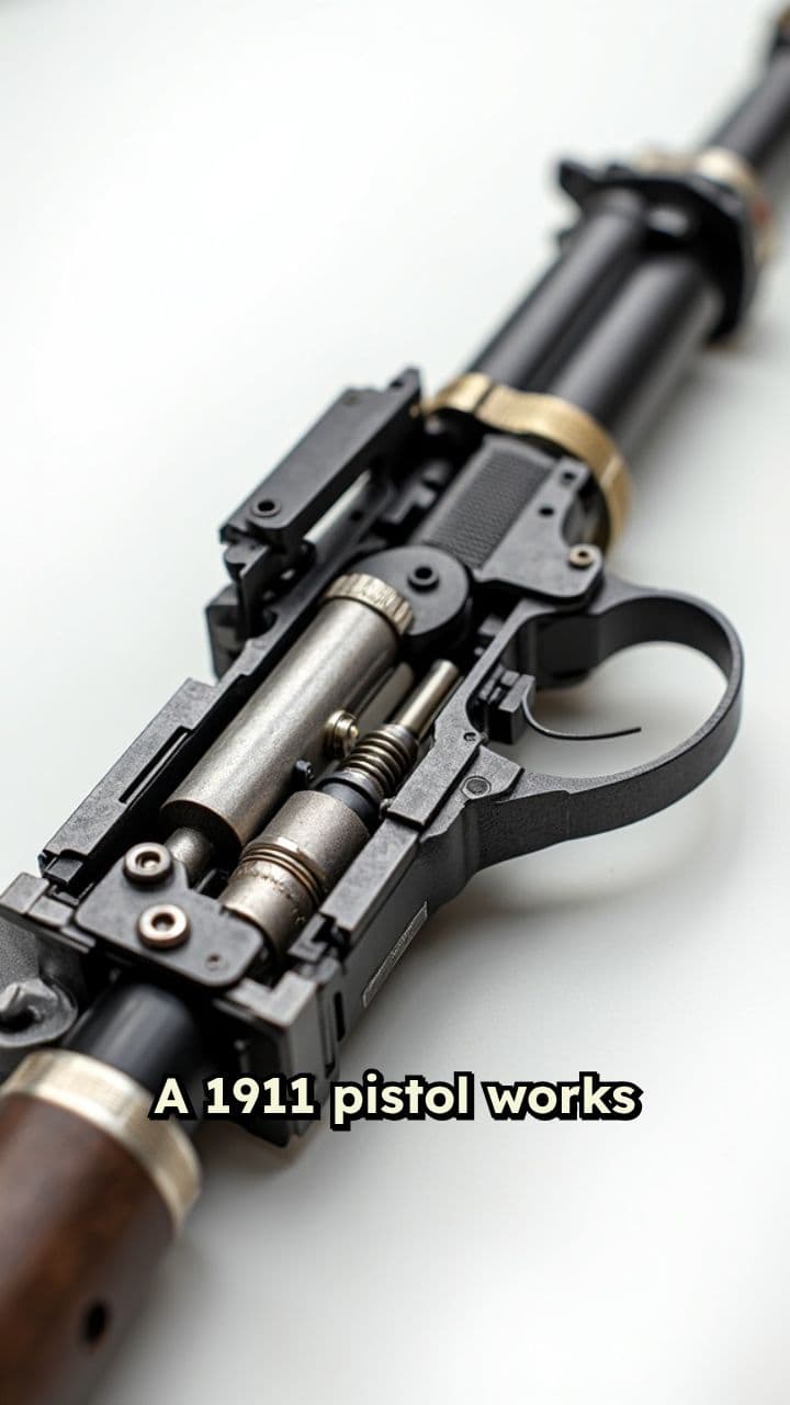Understanding the 1911 Pistol Mechanism
