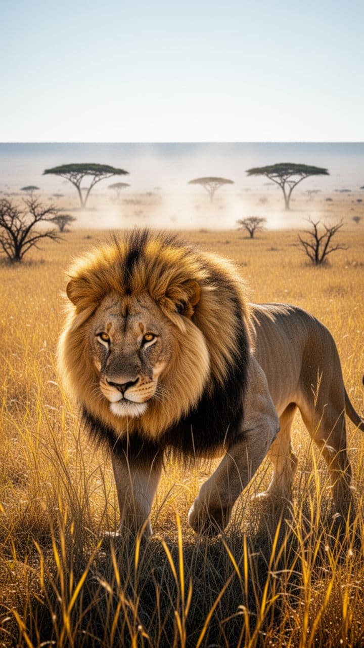 The Great Chase: Lion vs Gazelle