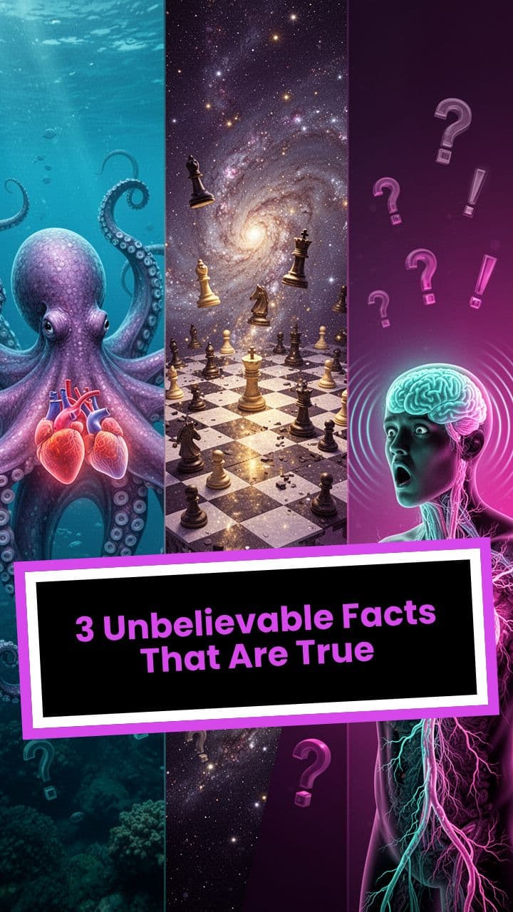 3 Unbelievable Facts That Are True