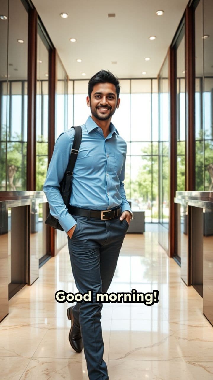 A Day in a Modern Indian Office