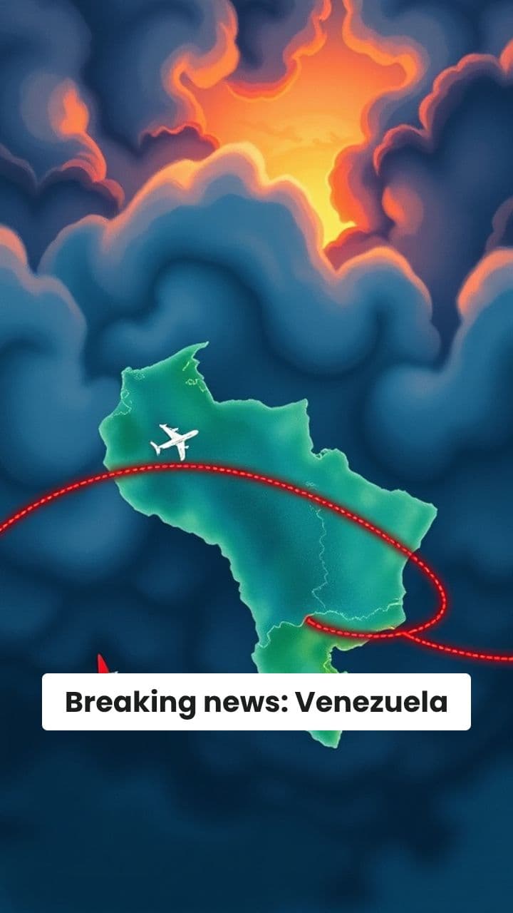 Venezuela Closes Airspace Amid U.S. Tensions