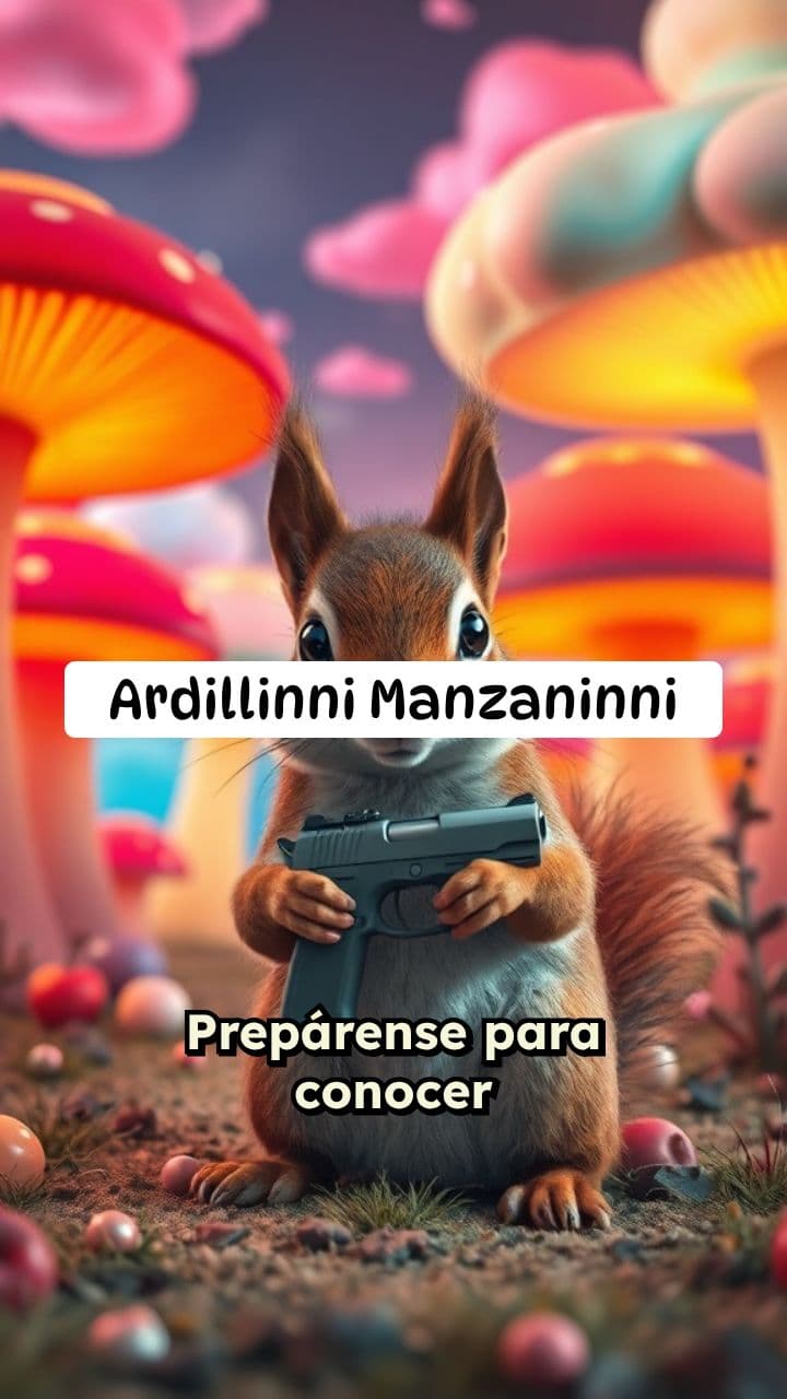 Ardillinni Manzaninni: El Delirio Manzana-Ardilla