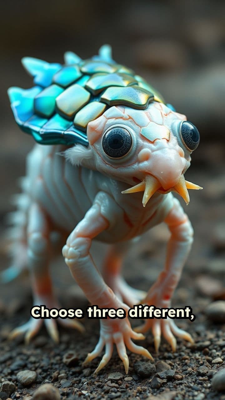 Weird Animal Mashup Adventure