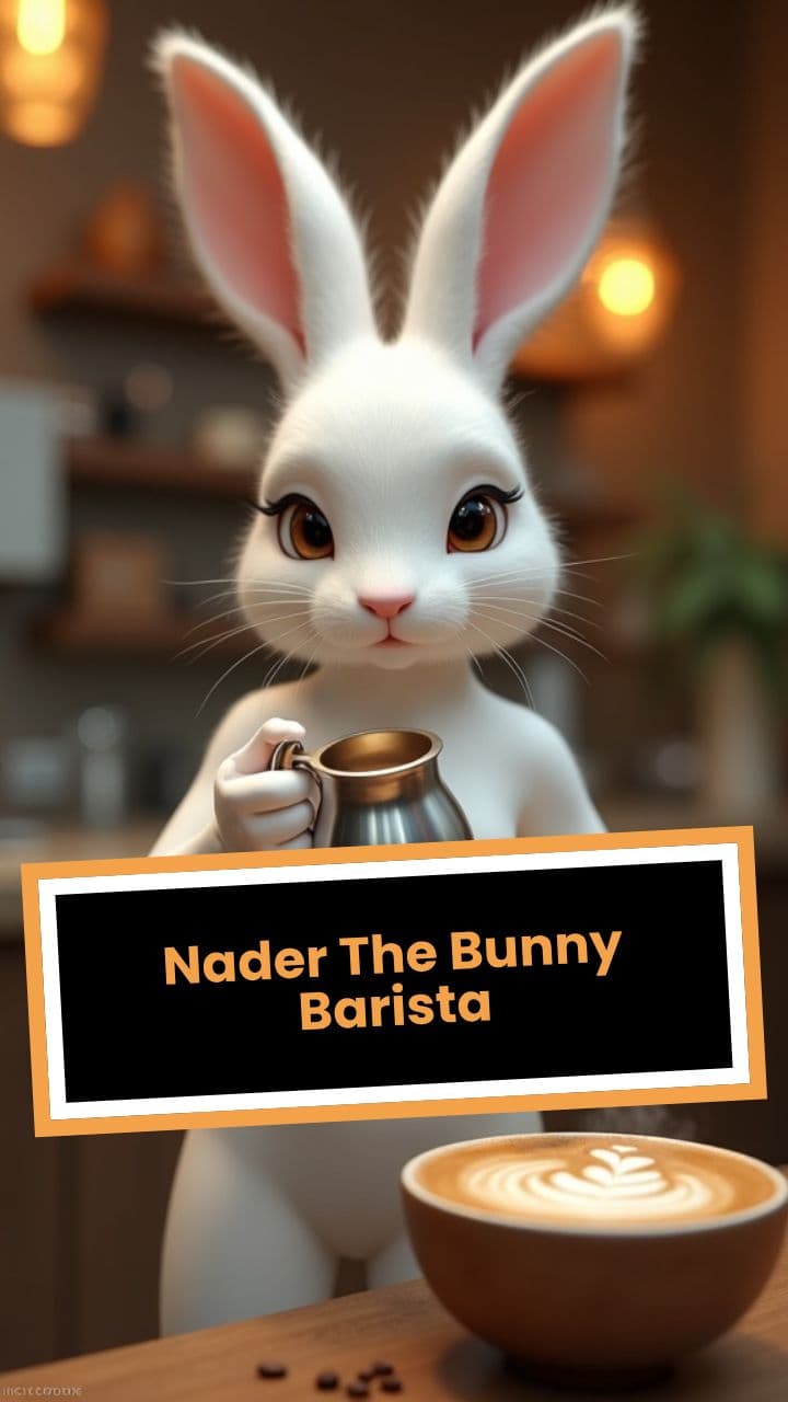 Nader The Bunny Barista