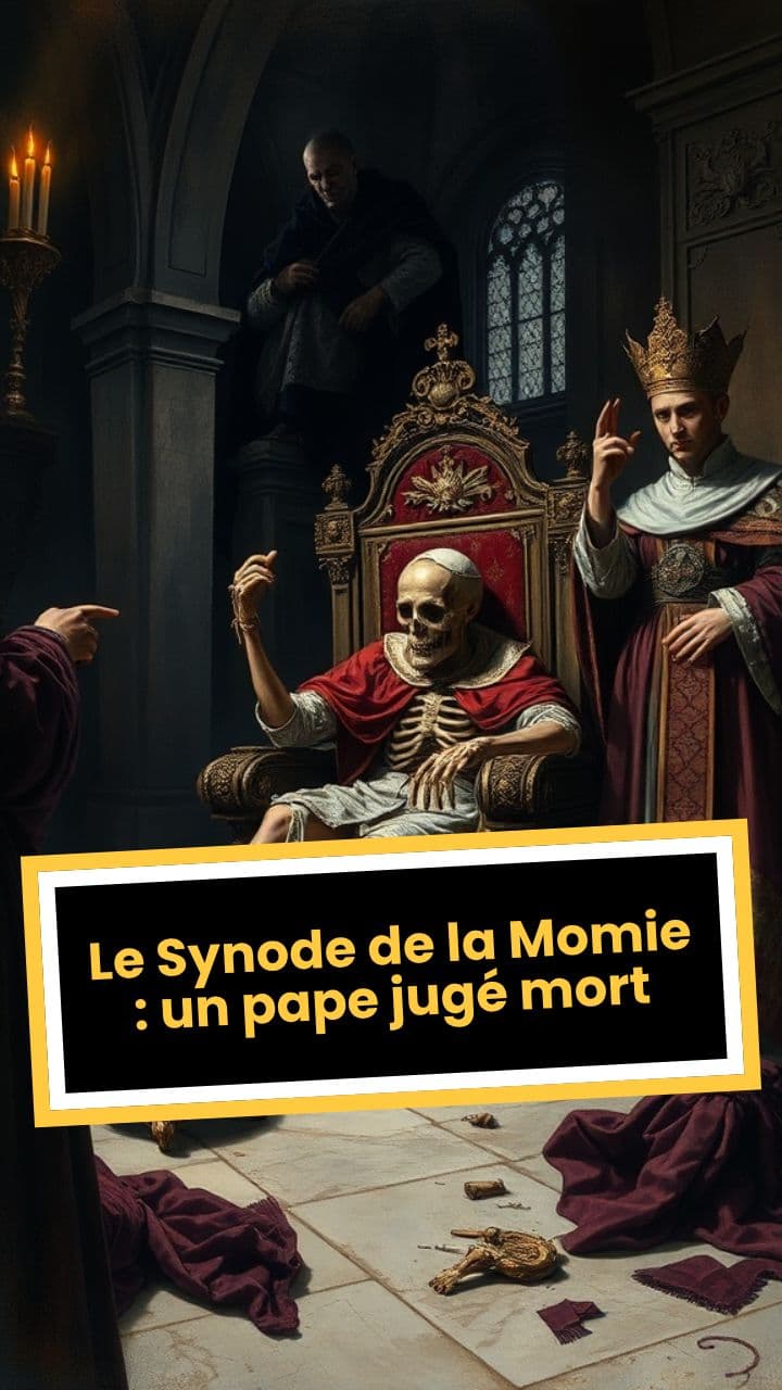 Le Synode de la Momie : un pape jugé mort
