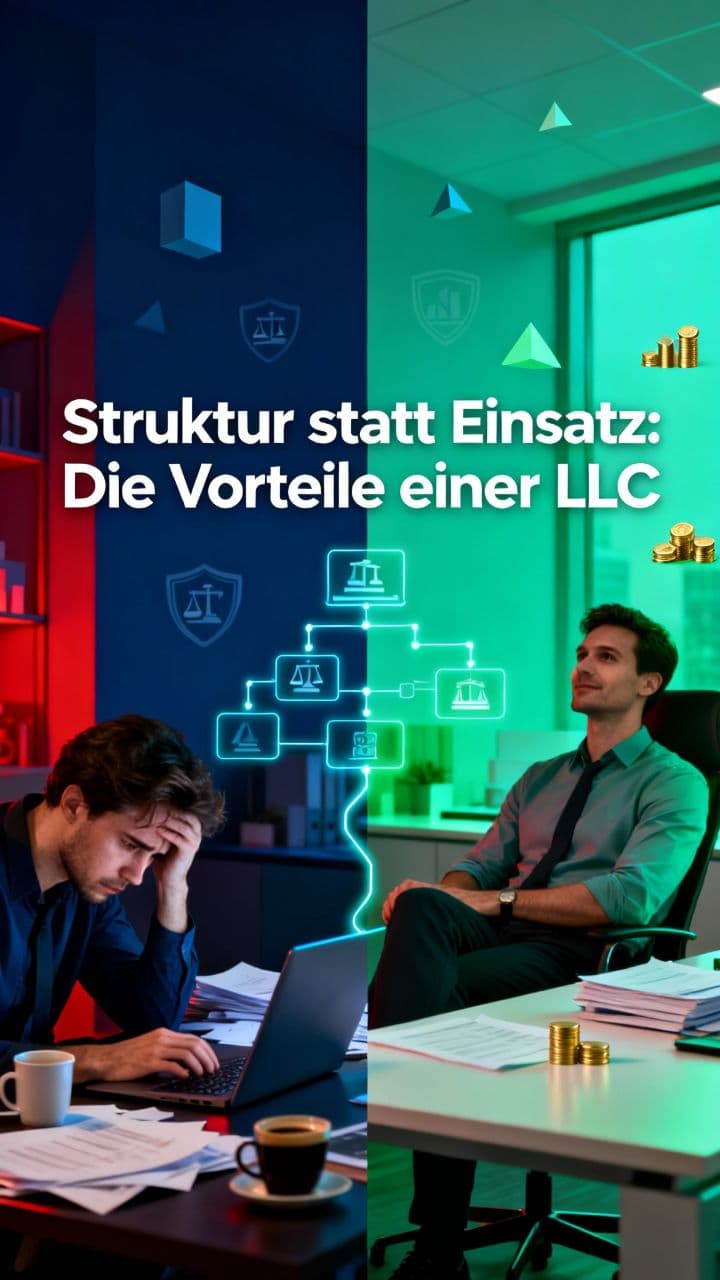 Struktur statt Einsatz: Die Vorteile einer LLC