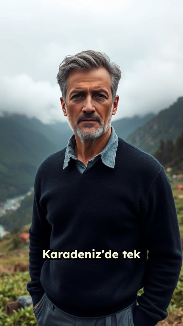 Karadeniz'de Yalnız ve Üzgün Adam