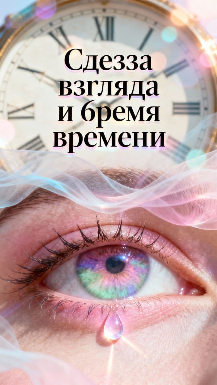Слеза взгляда и бремя времени
