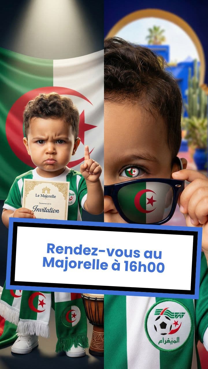 Rendez-vous au Majorelle à 16h00