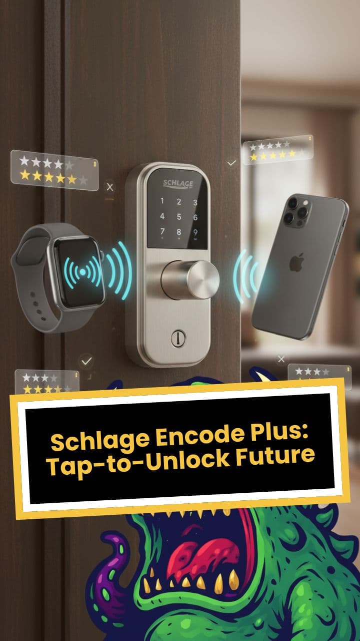 Schlage Encode Plus: Tap-to-Unlock Future