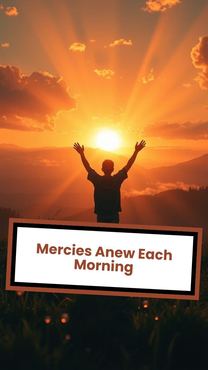 Mercies Anew Each Morning