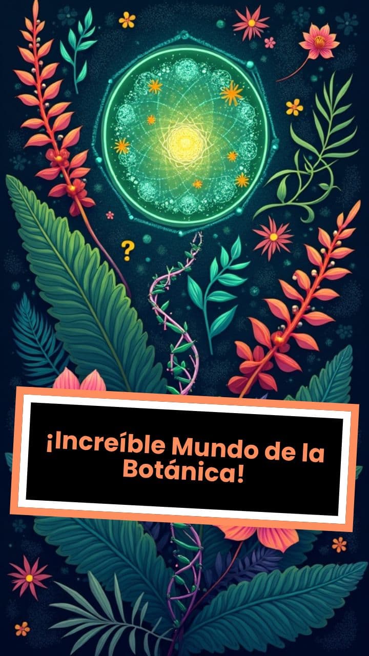 Quizz 🧠❓¡Increíble Mundo de la Botánica!