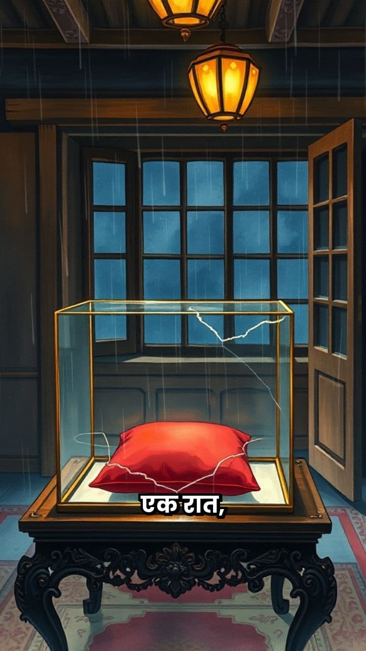 उल्टे निशानों से ताबीज चोरी का खुलासा