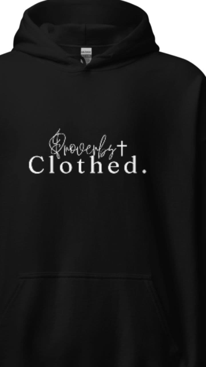 Proverbs Clothed Hoodie Promo