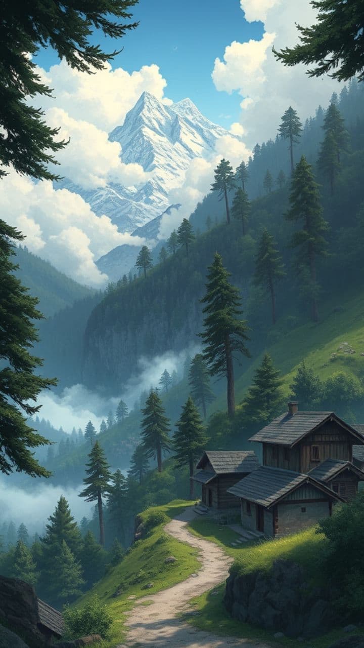 बाबा रुद्र और सोया हुआ पहाड़