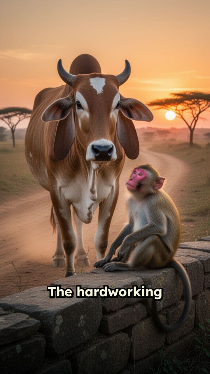 The Cow Who Saved the Monkey