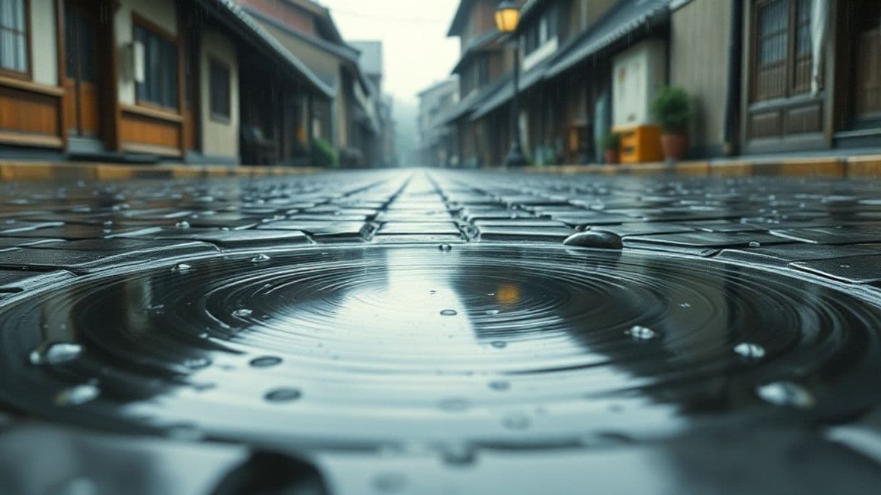 雨の街の記憶
