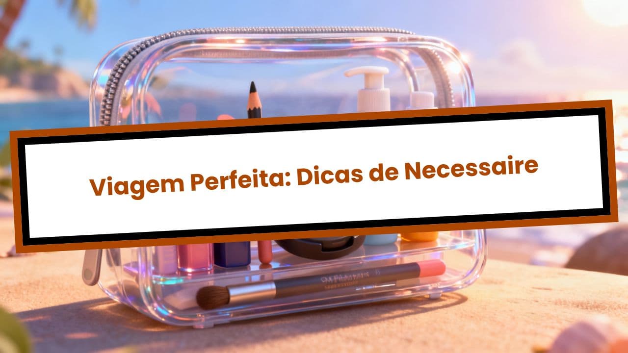 Viagem Perfeita: Dicas de Necessaire