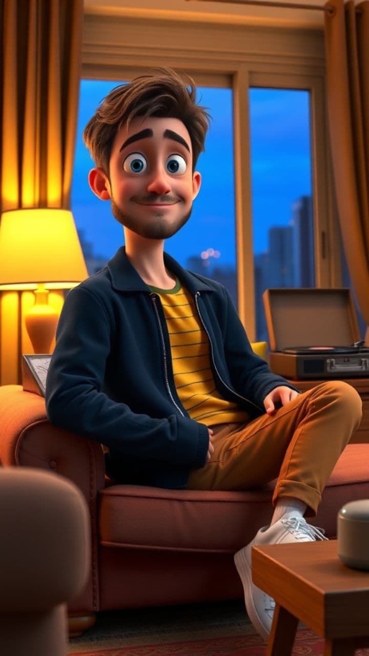 L'homme qui danse dans la rue