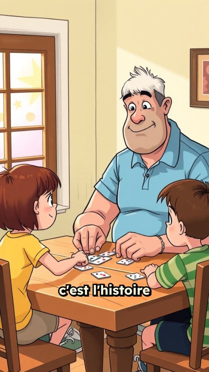 Le grand-père et ses petits-enfants