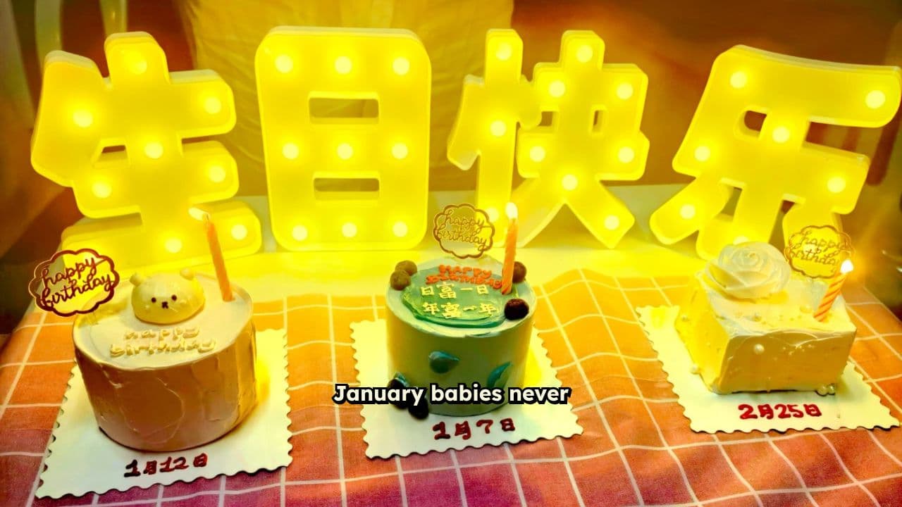 A Triple January Birthday Bash