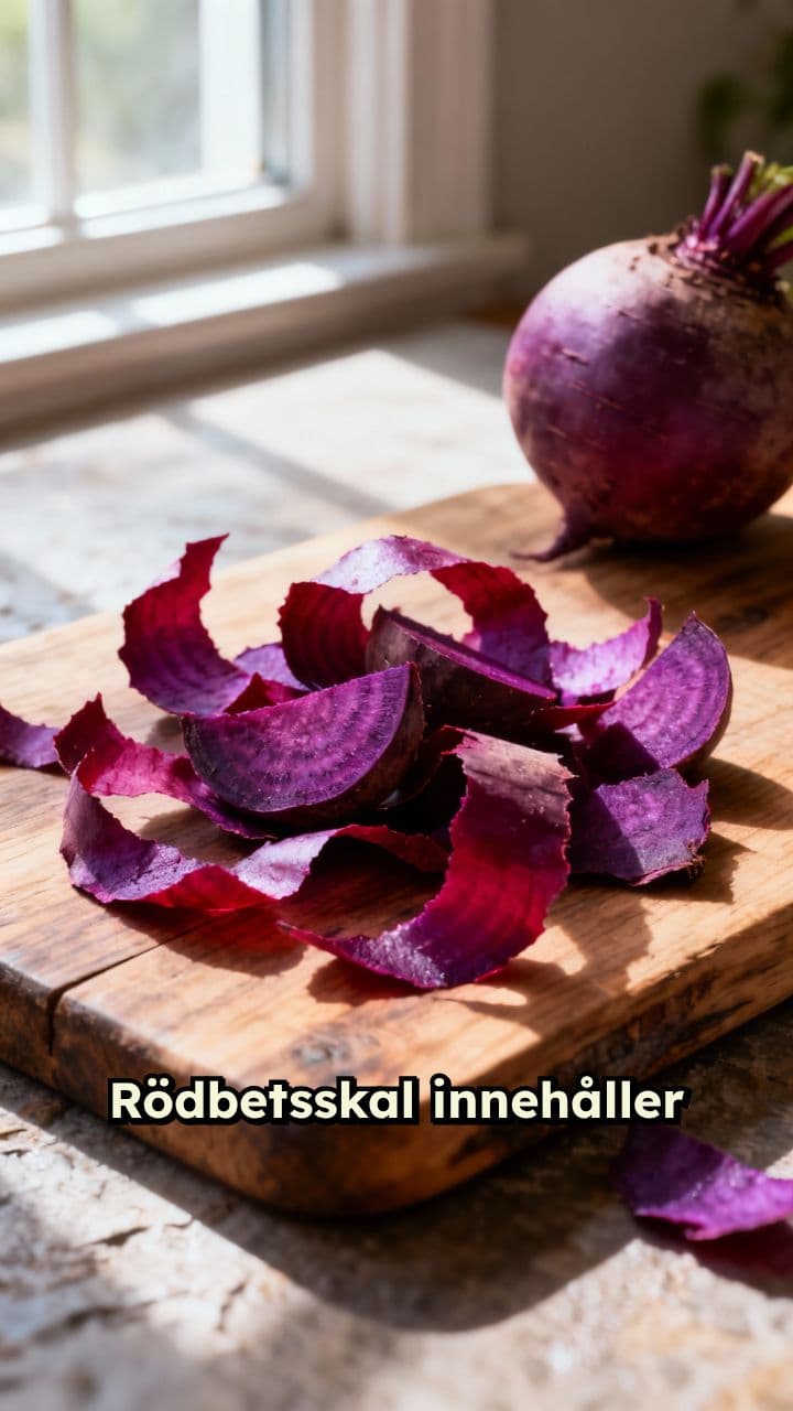 Rödbetsskal: En bortglömd superfood