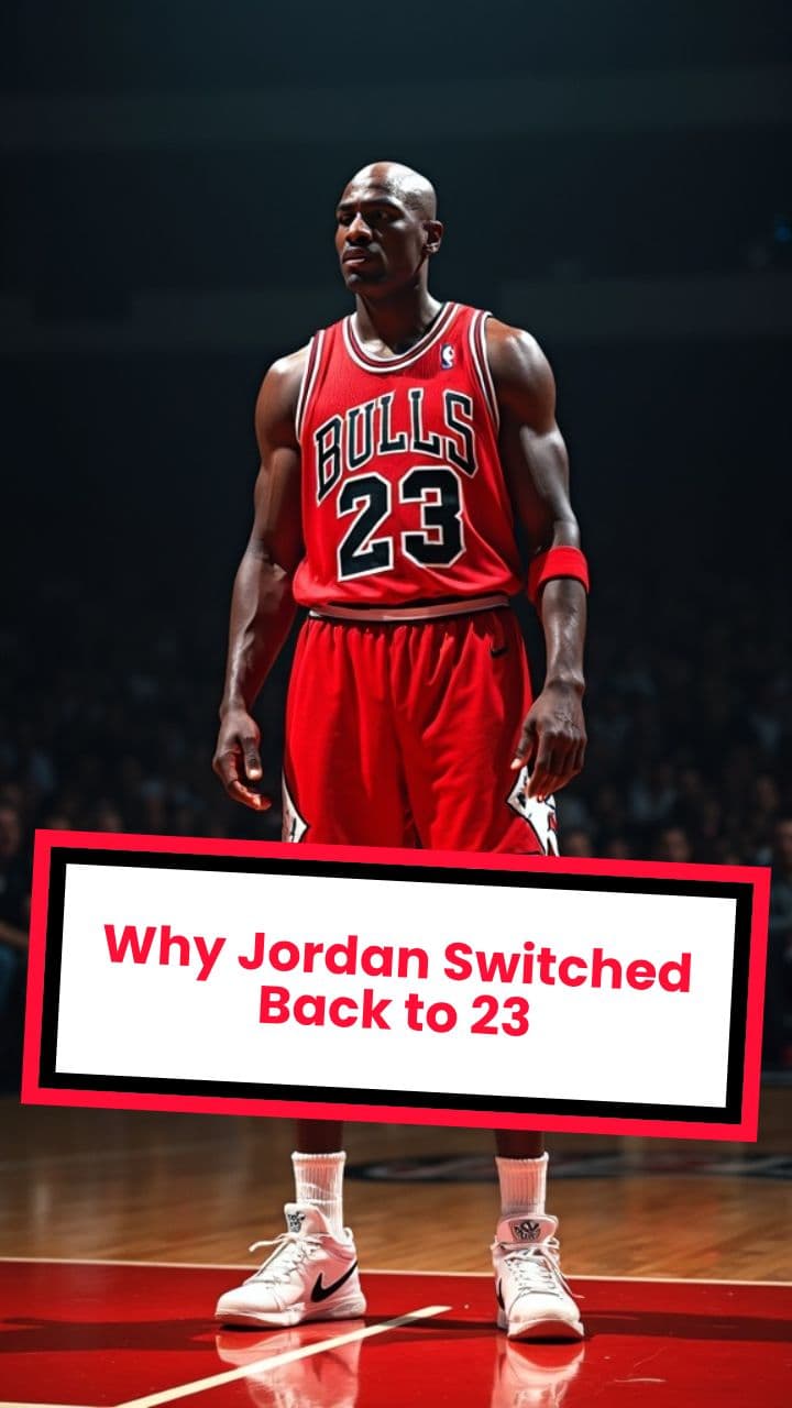 Why Jordan Switched Back to 23