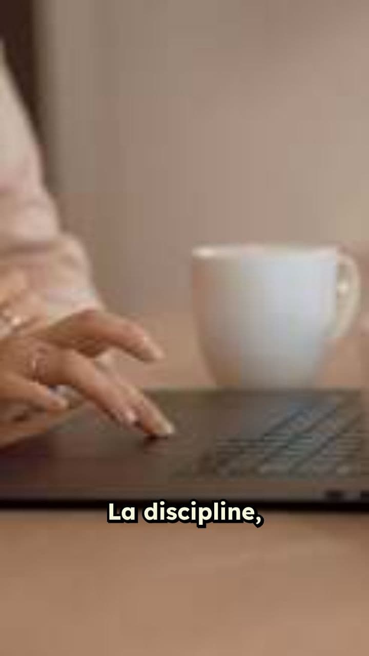 La force de la discipline quotidienne