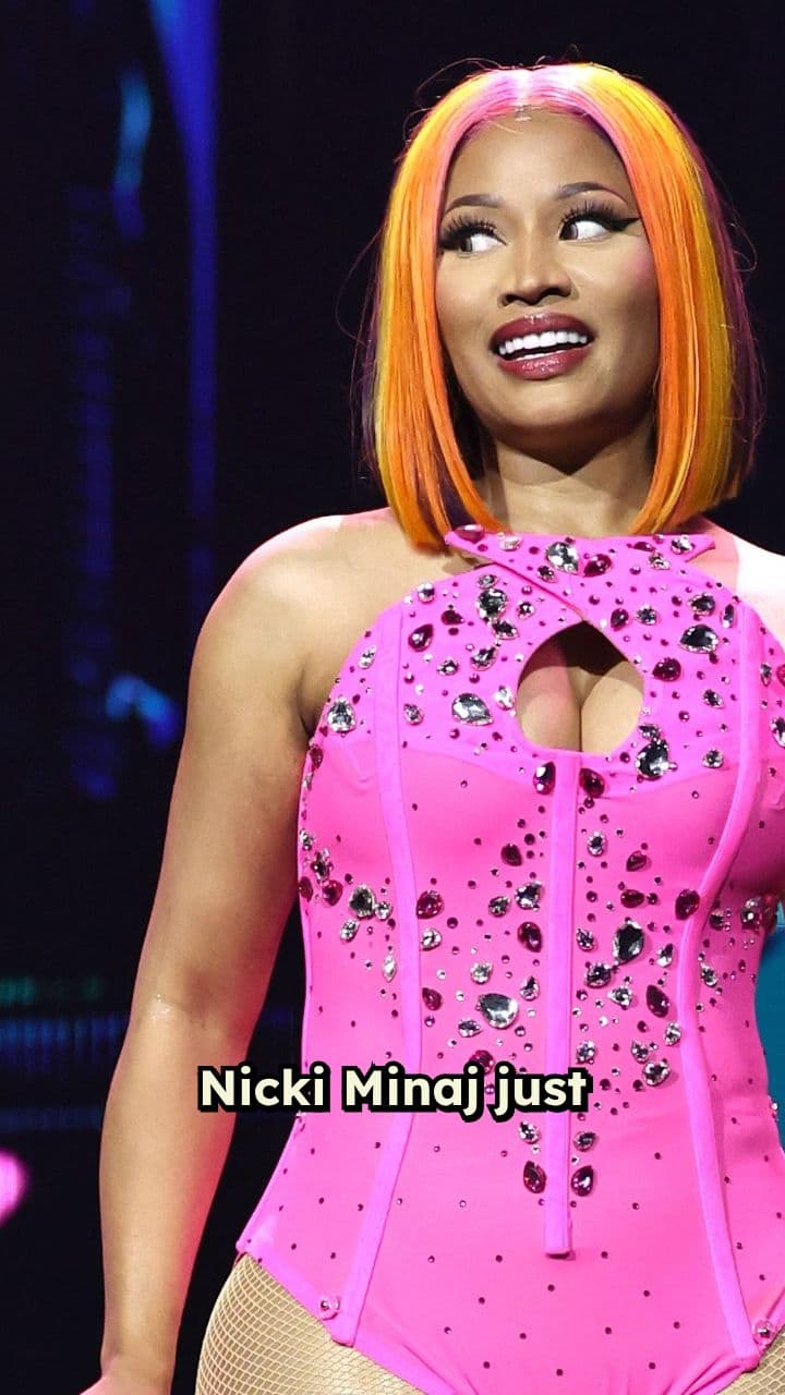 Nicki Minaj Backs Trump at TPUSA