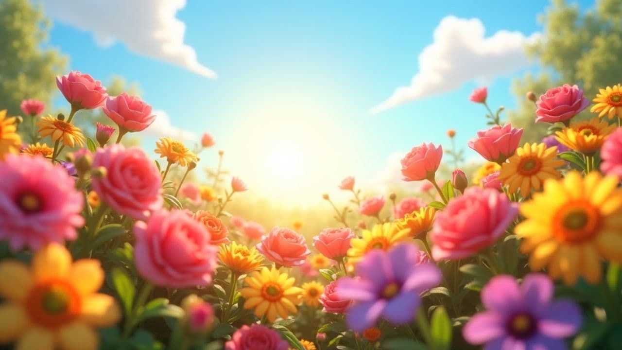 பூக்கள் மற்றும் பறவைகள் பாடல்