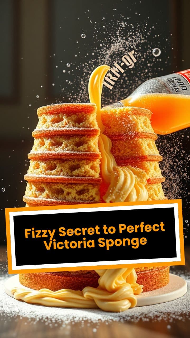 Fizzy Secret to Perfect Victoria Sponge