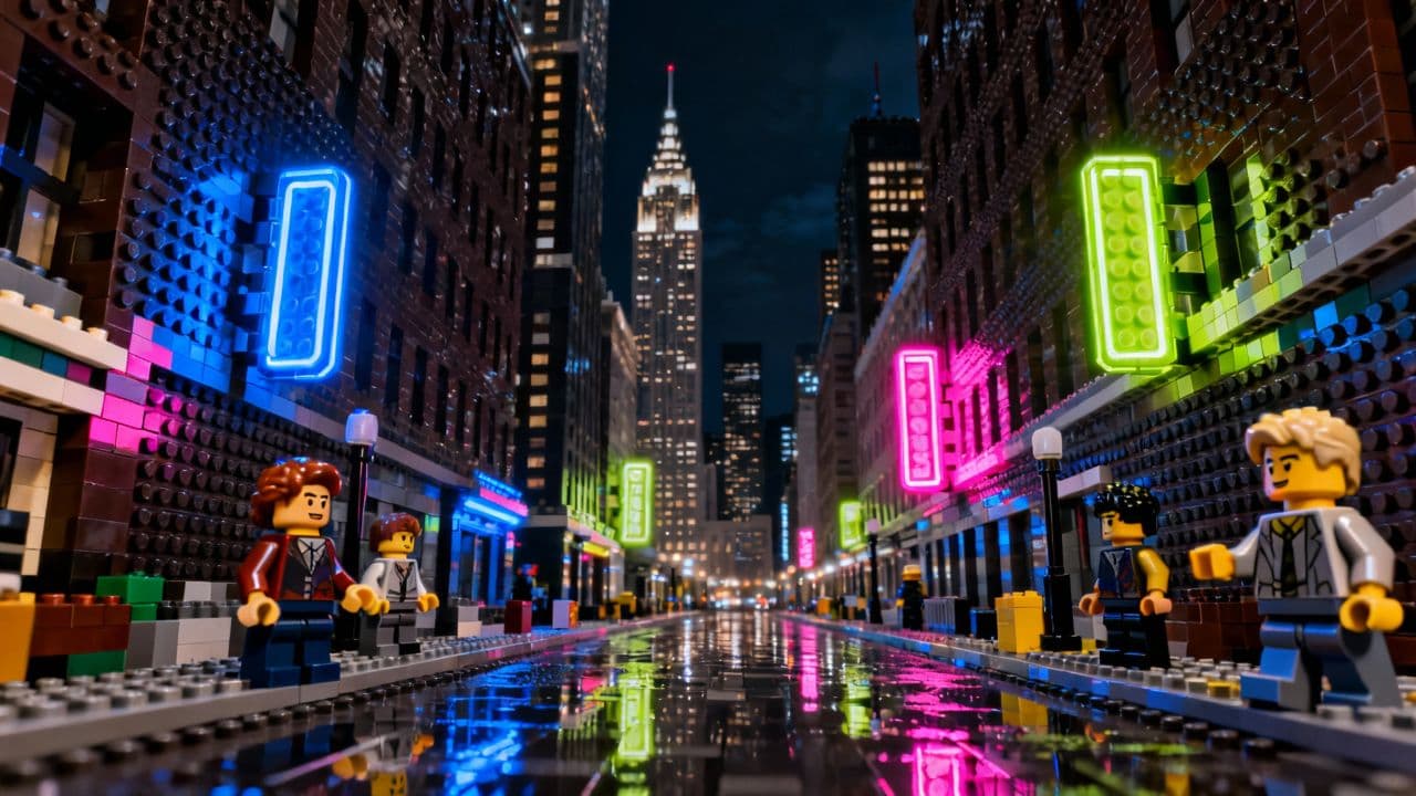 Gotham Night Chase: Selina and Batman