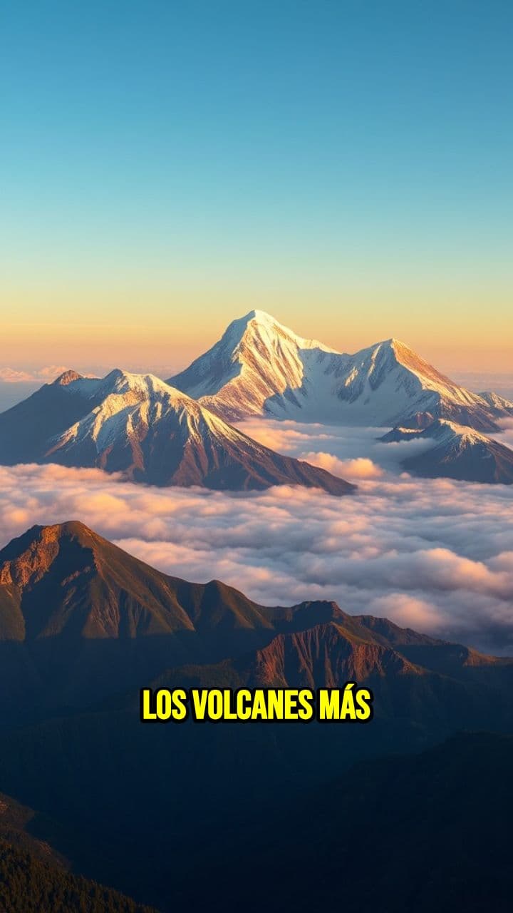 Los volcanes más altos del mundo