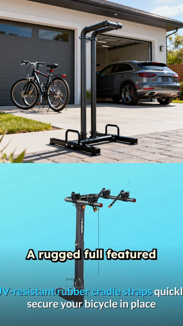 The Ultimate All-in-One Bike Rack