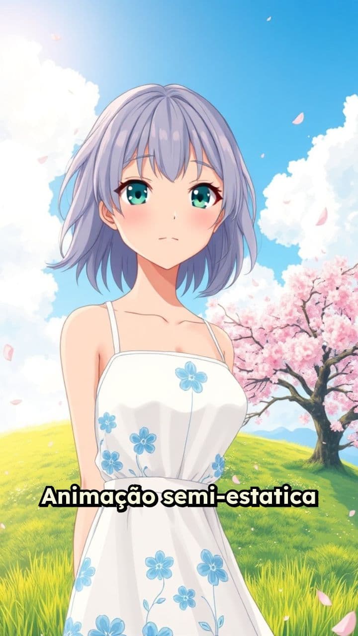 Animação Semi-Estática de Cabelo