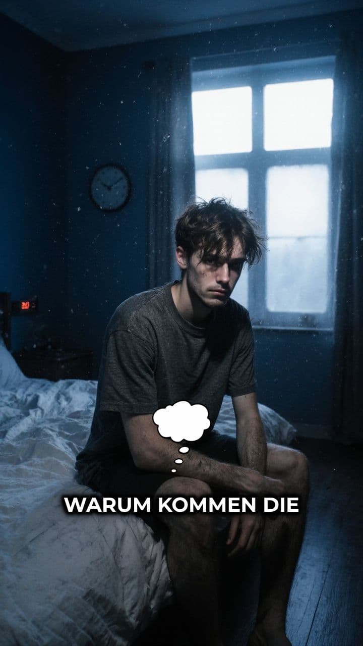 Warum Grübeln nachts stärker wird