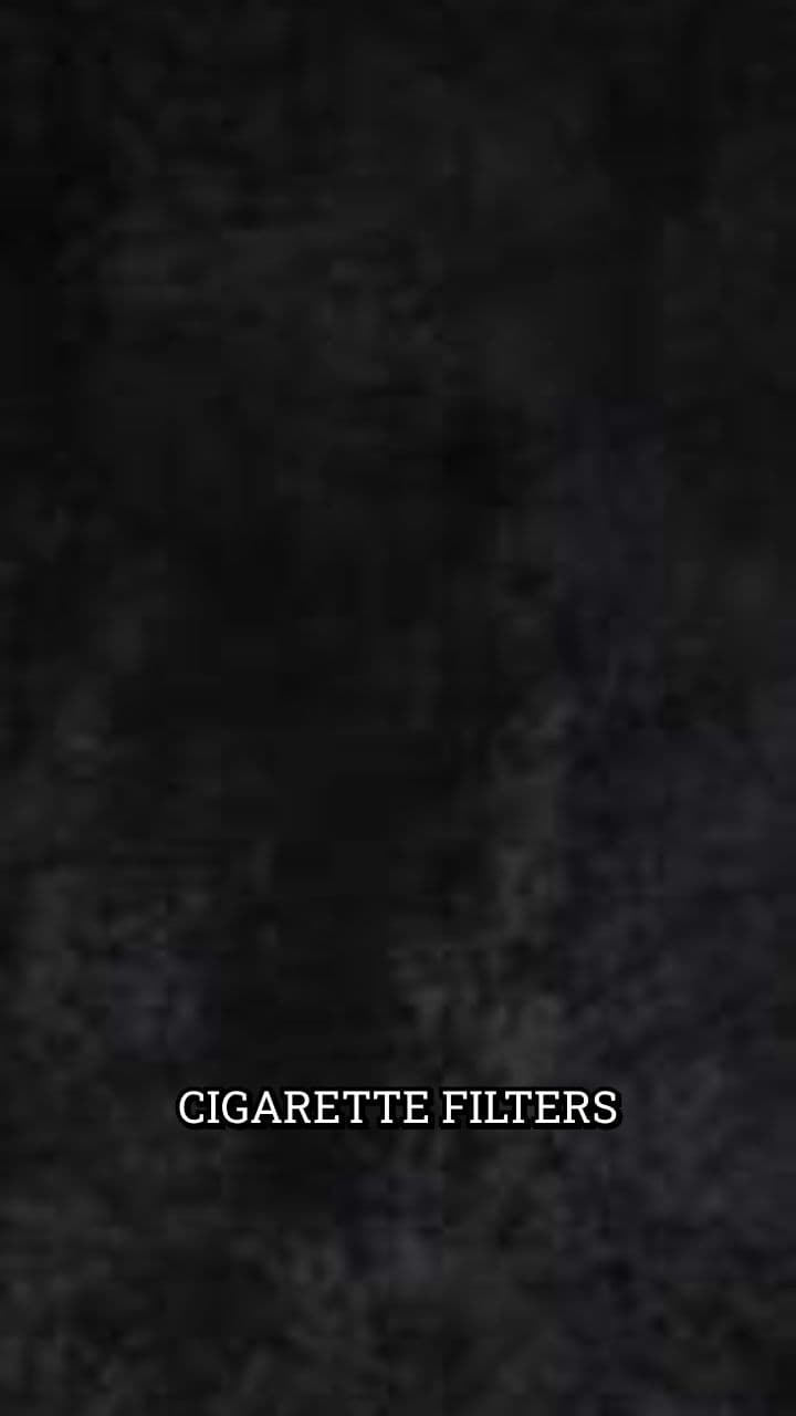 Cigarette Filters: Major Plastic Pollutant