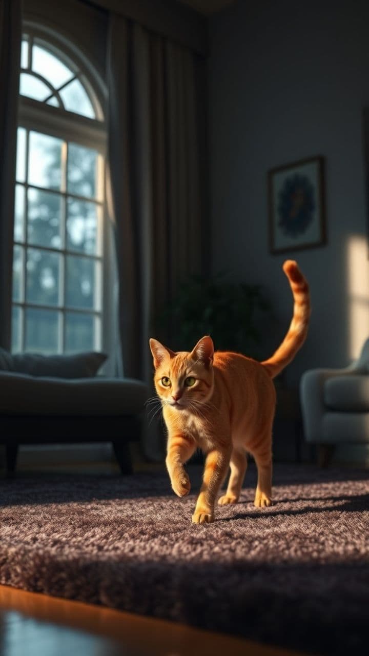 The Magical Mirror Cat