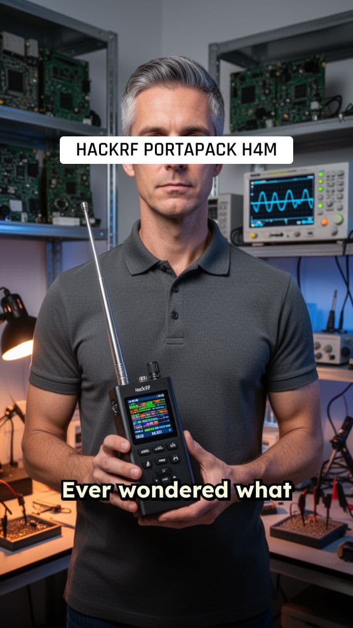 Exploring the HackRF PortaPack H4M