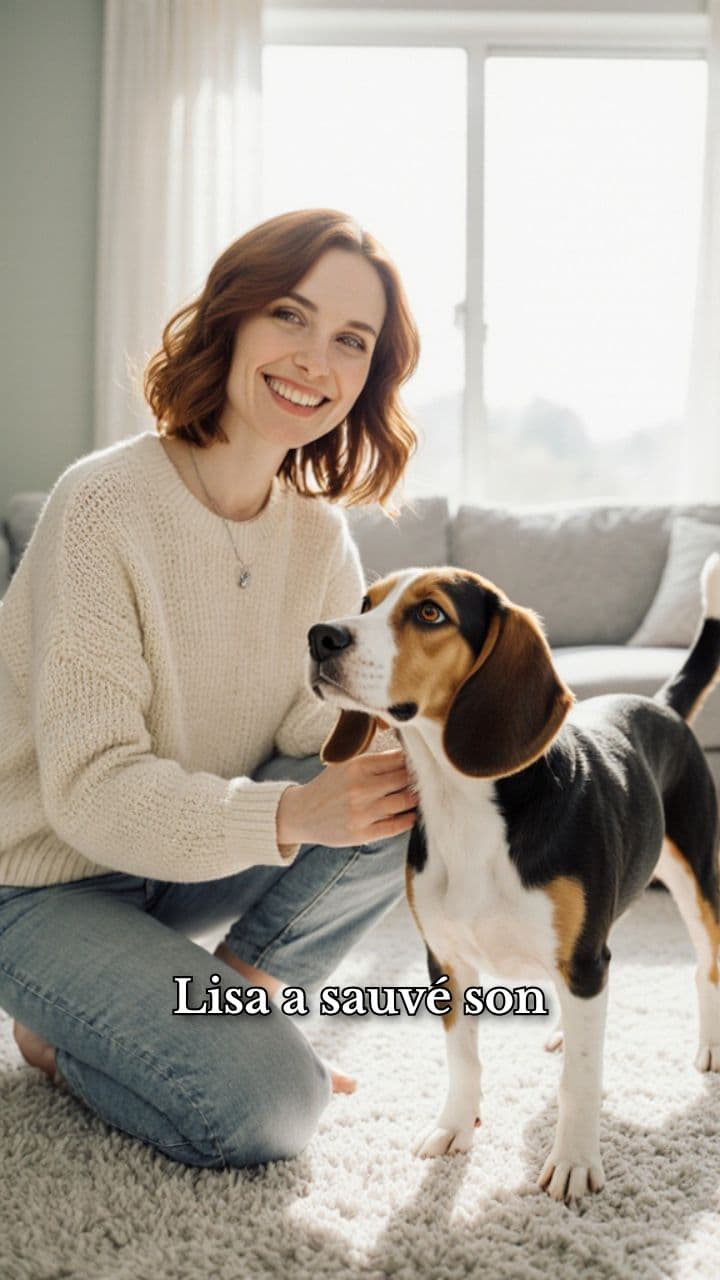 Transformation d'un Beagle en 21 jours