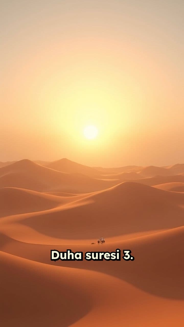 Duha Suresi 3. Ayetin Hikayesi