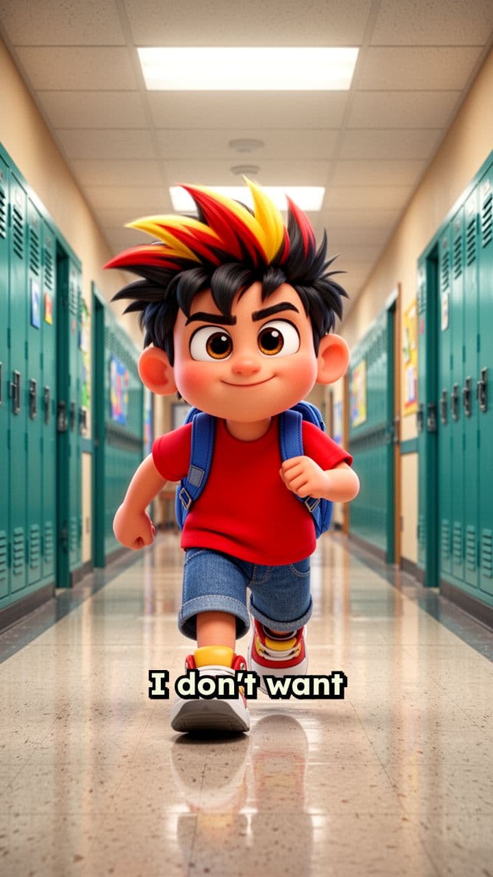 Bunty's Silly School Morning