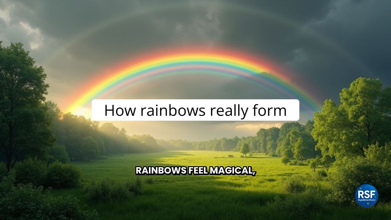 How Rainbows Really Form — The Full Light-Bending Breakdown | RapidSmartFacts