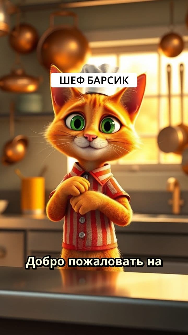 Шеф-Кот: Секрет Идеального Бургера