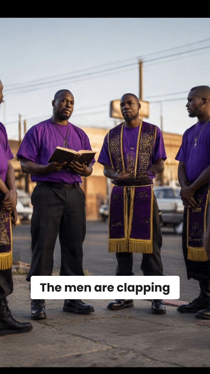 Men Clapping Hands