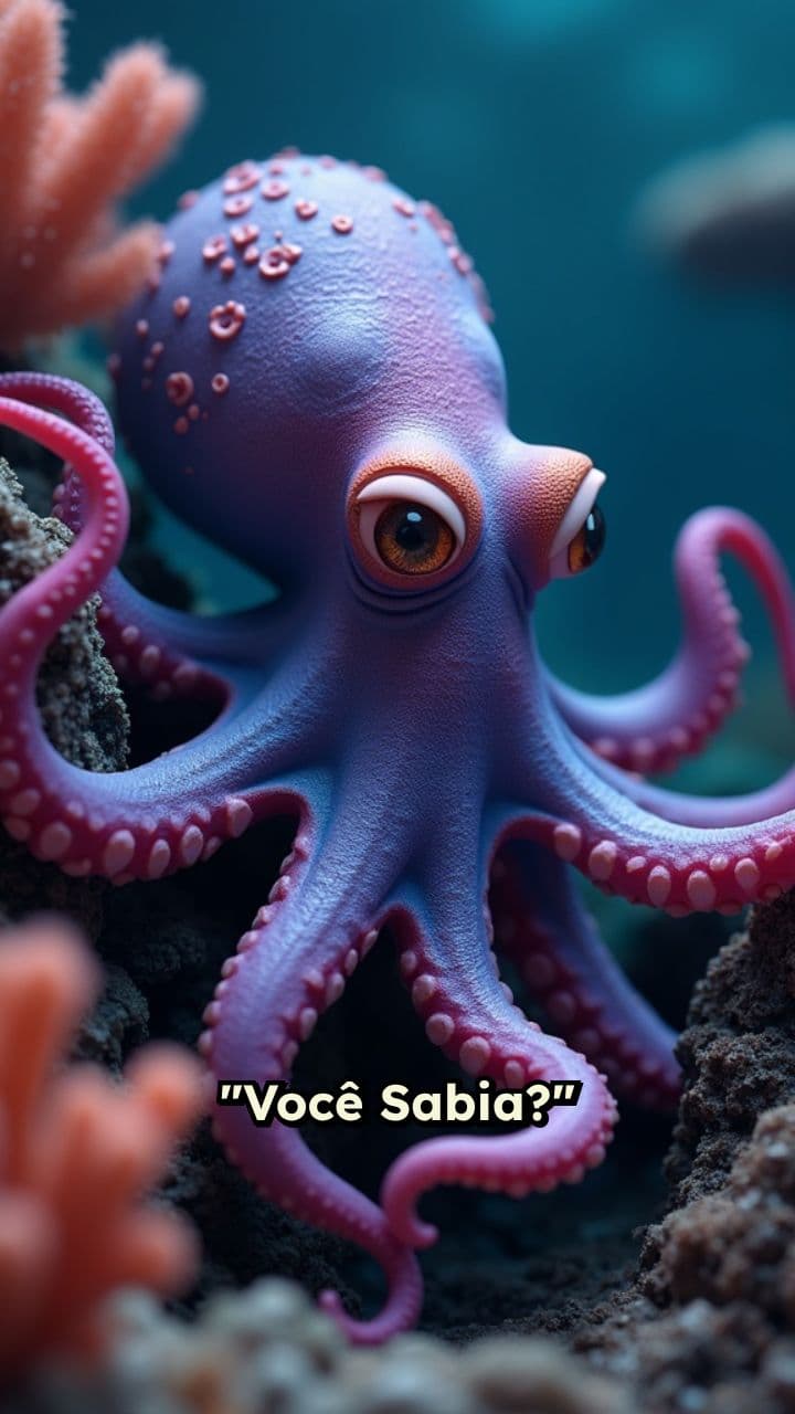 Curiosidades sobre os Polvos