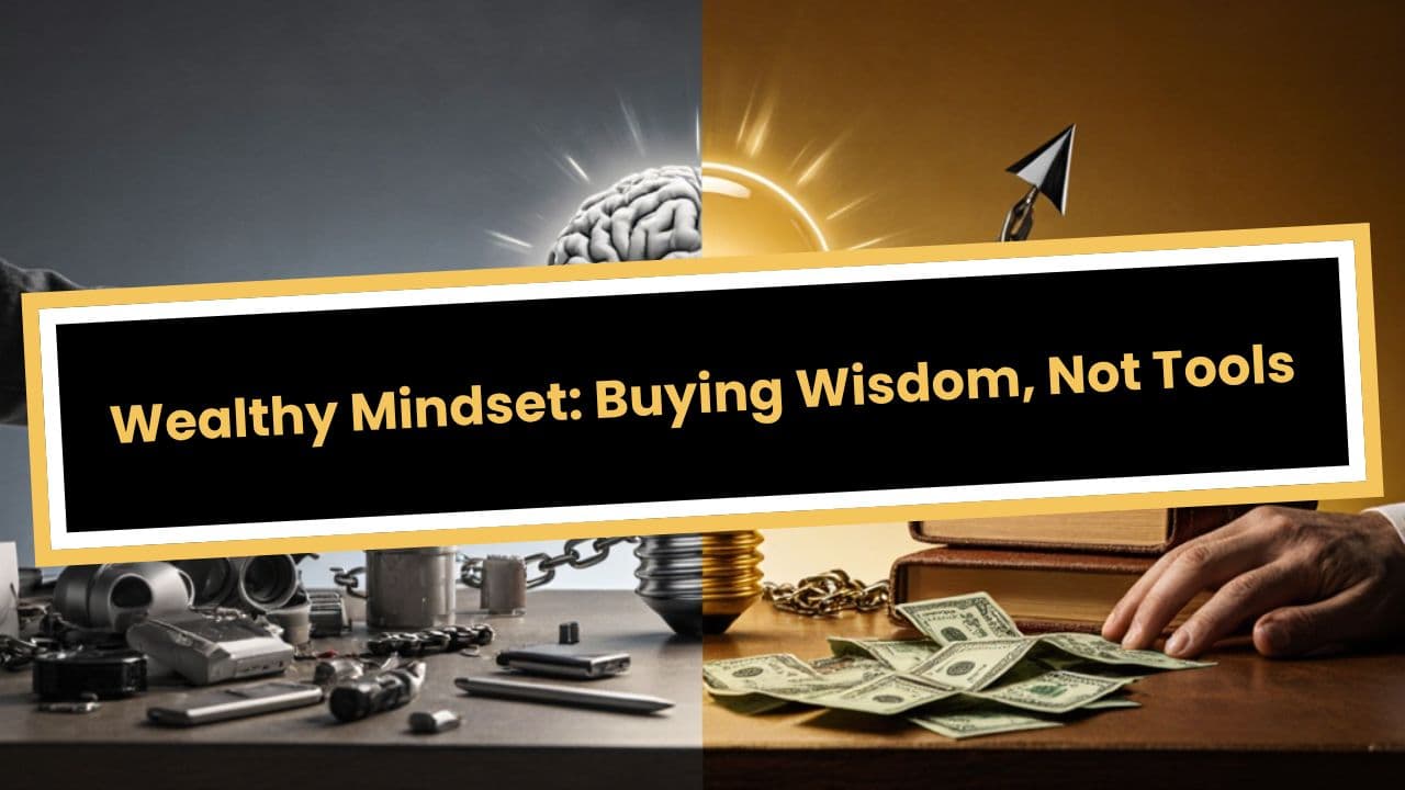 Wealthy Mindset: Buying Wisdom, Not Tools